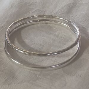 Ippolita Classico Set of 2 Bangles, Sterling Silver